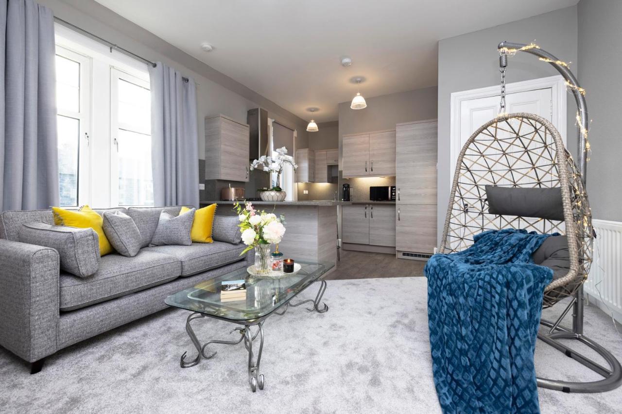 Stylish George Street Apartment Peebles Exterior photo